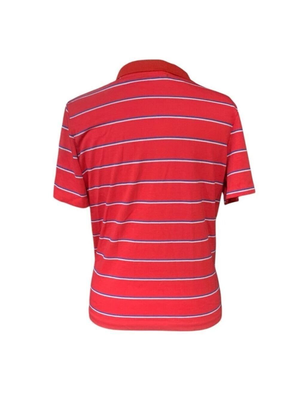 ❤️Vintage 90’s Koret red and blue striped polo with collar - Picture 5 of 7